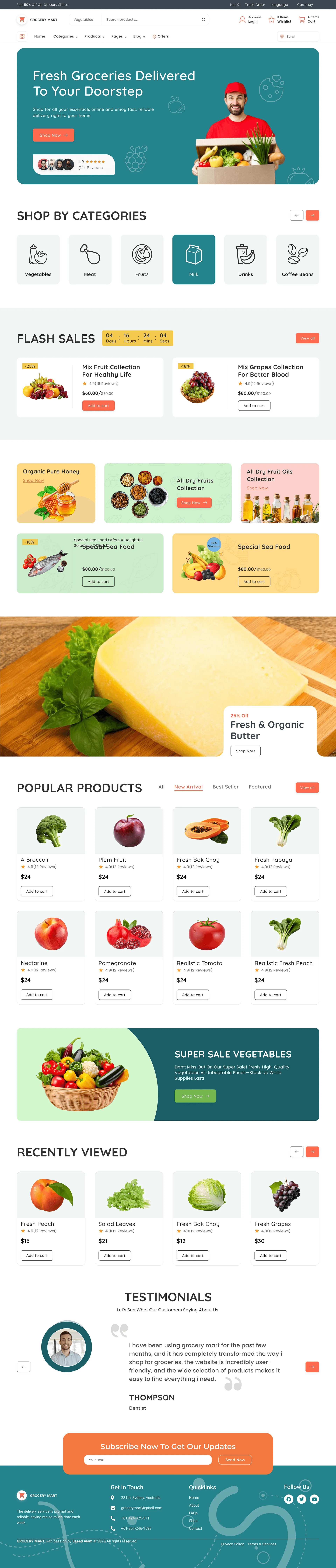 E-commerce website